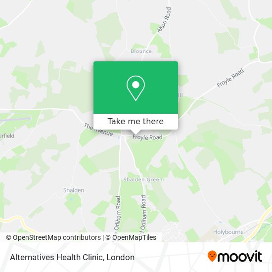 Alternatives Health Clinic map