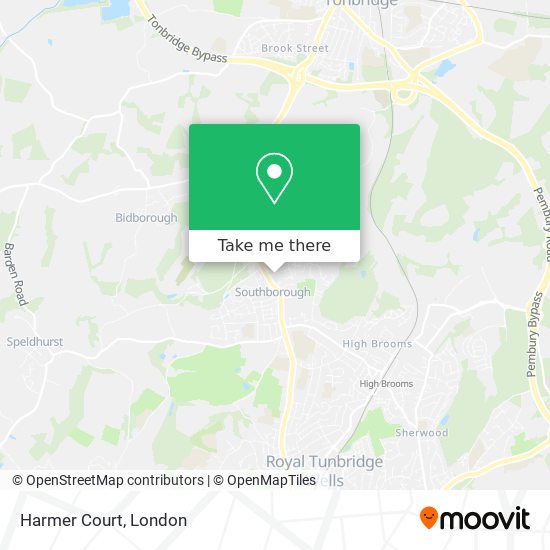 Harmer Court map