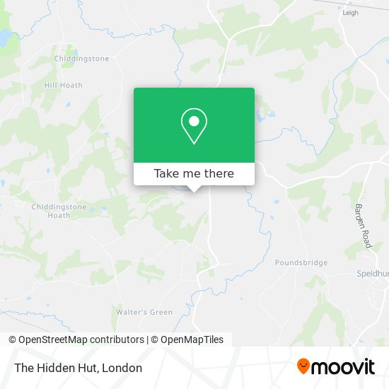 The Hidden Hut map