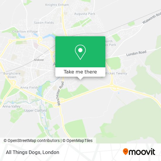 All Things Dogs map