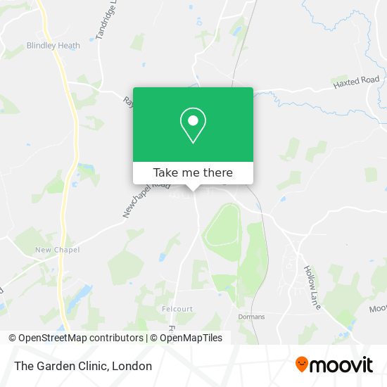 The Garden Clinic map
