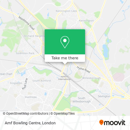 Amf Bowling Centre map
