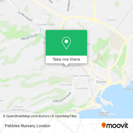 Pebbles Nursery map