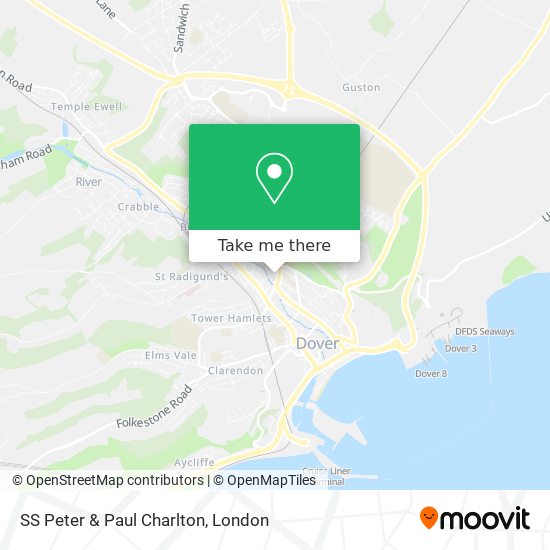 SS Peter & Paul Charlton map