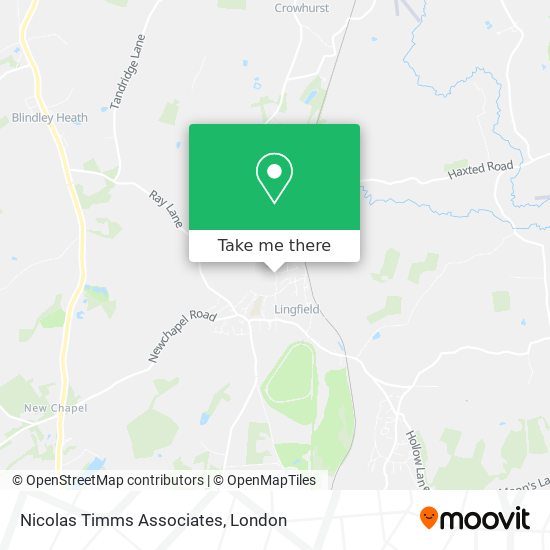 Nicolas Timms Associates map