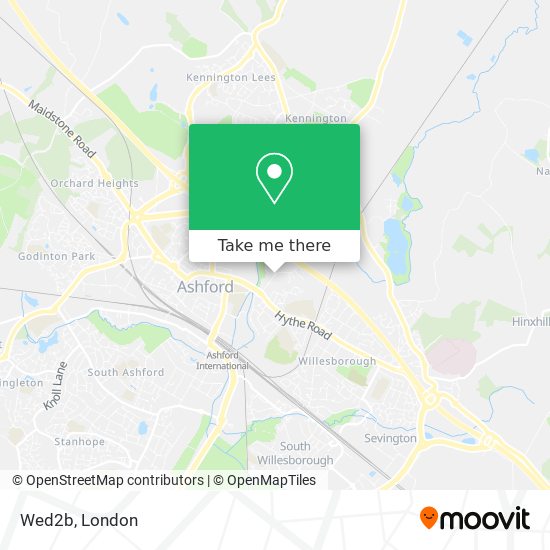 Wed2b map