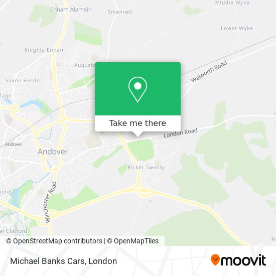 Michael Banks Cars map