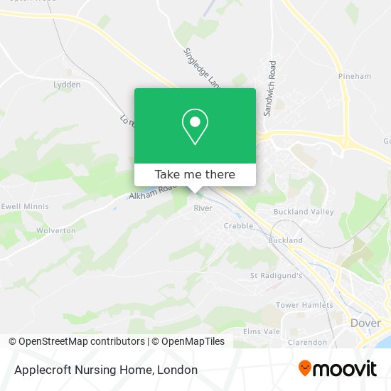Applecroft Nursing Home map