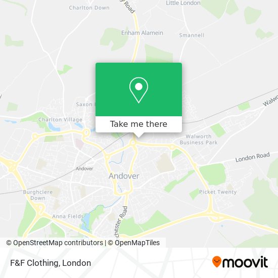 F&F Clothing map