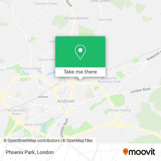 Phoenix Park map