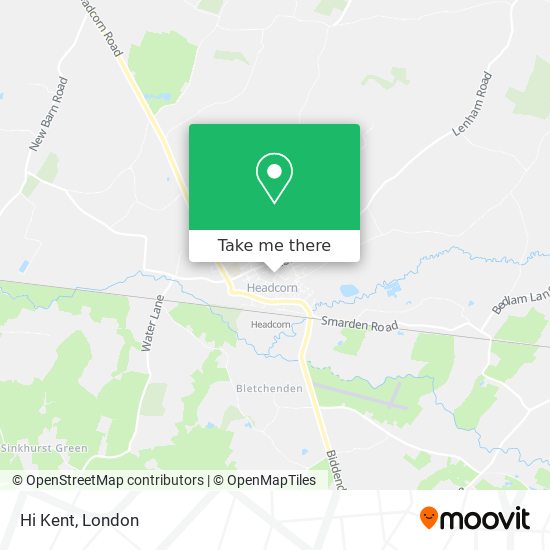 Hi Kent map