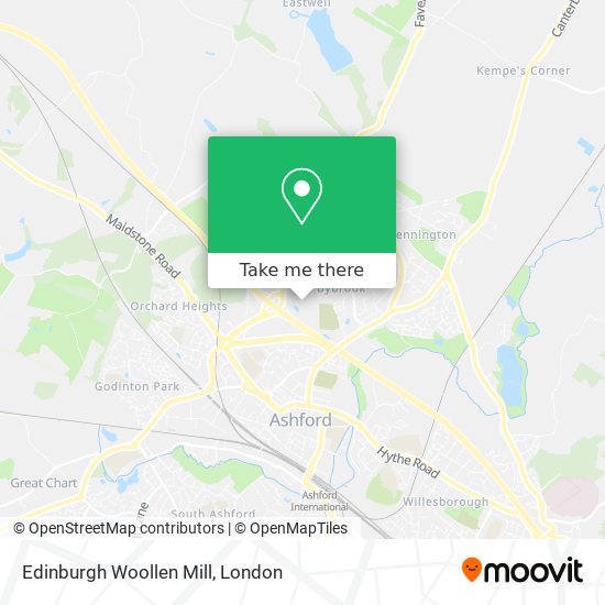 Edinburgh Woollen Mill map