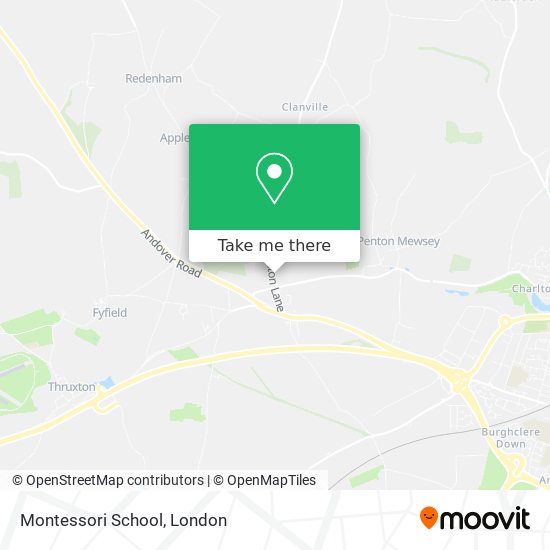Montessori School map