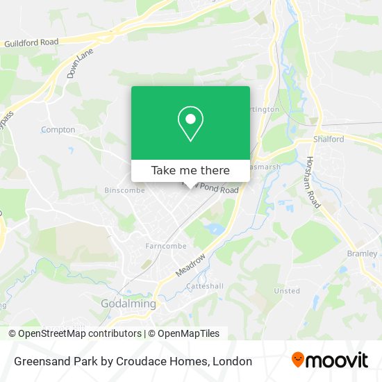 Greensand Park by Croudace Homes map