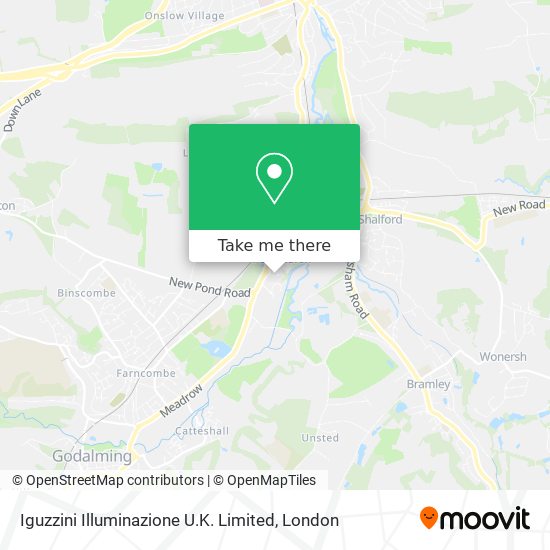 Iguzzini Illuminazione U.K. Limited map