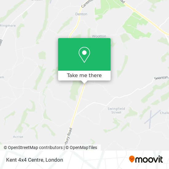 Kent 4x4 Centre map