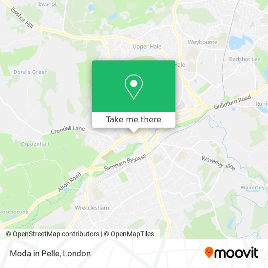 Moda in Pelle map