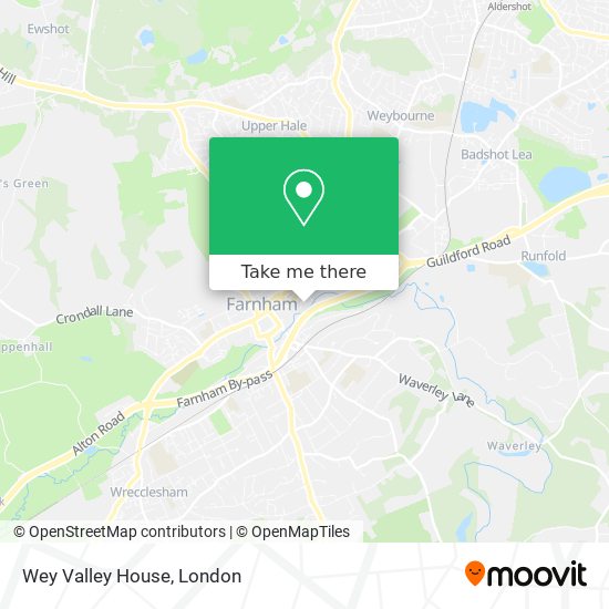 Wey Valley House map