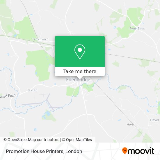 Promotion House Printers map