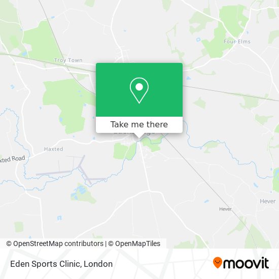 Eden Sports Clinic map