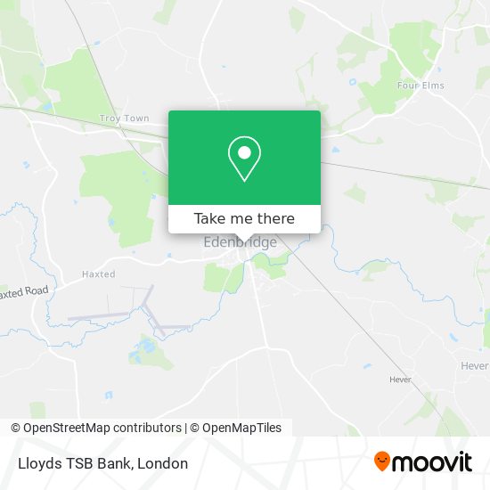 Lloyds TSB Bank map