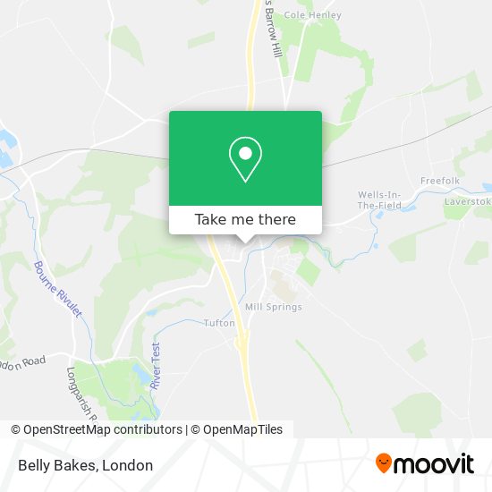 Belly Bakes map