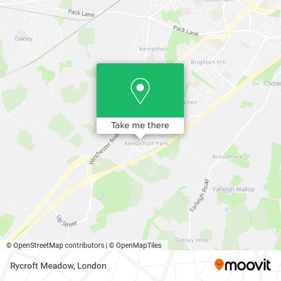 Rycroft Meadow map