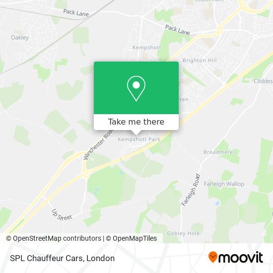 SPL Chauffeur Cars map