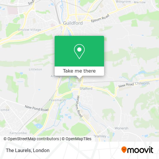 The Laurels map