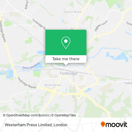 Westerham Press Limited map