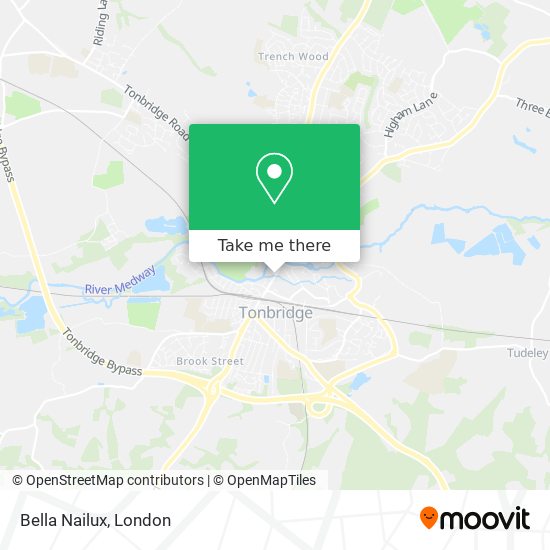 Bella Nailux map