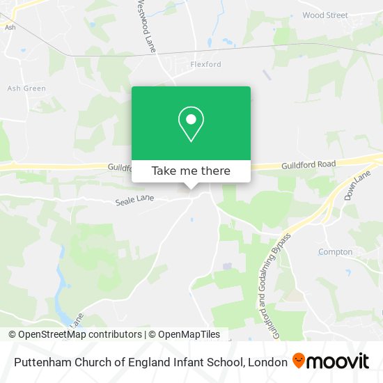 Puttenham Church of England Infant School map