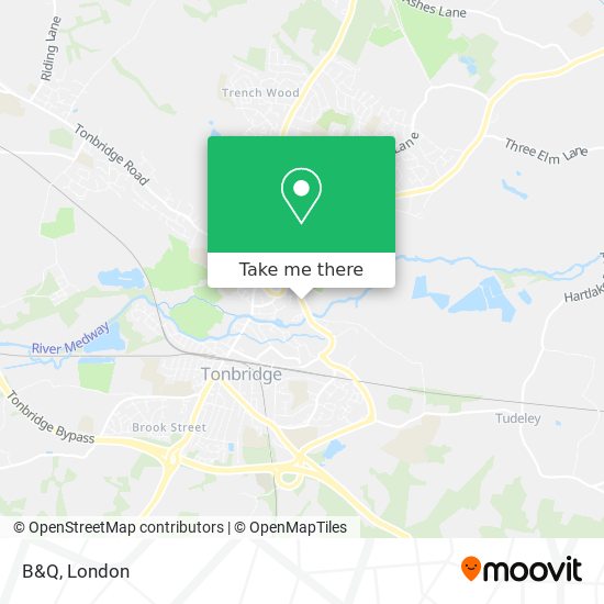B&Q map