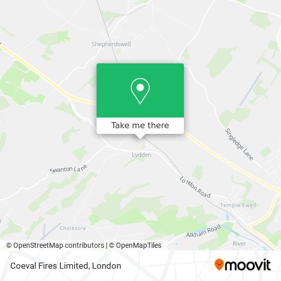 Coeval Fires Limited map