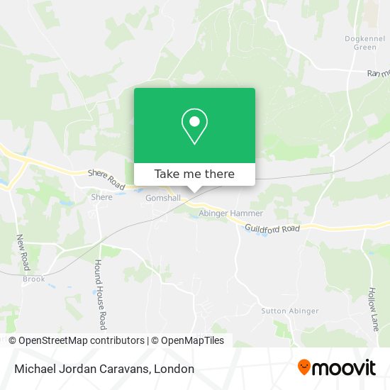 Michael Jordan Caravans map