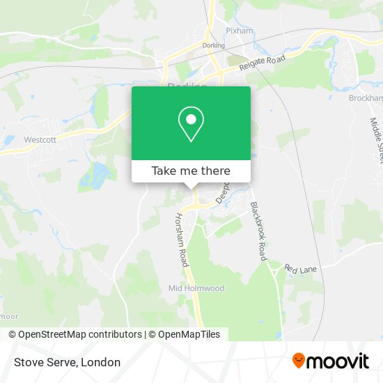 Stove Serve map