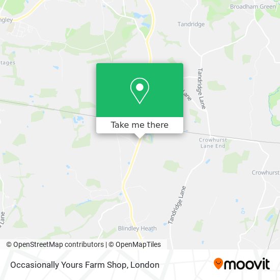 Occasionally Yours Farm Shop map