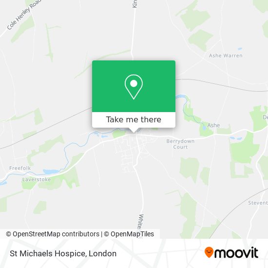 St Michaels Hospice map