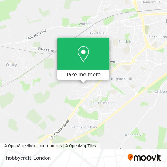 hobbycraft map