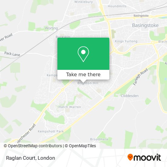 Raglan Court map