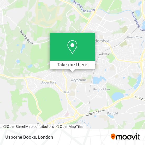 Usborne Books map