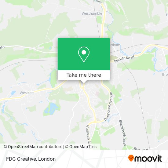 FDG Creative map