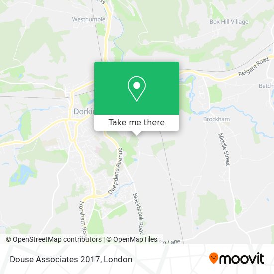 Douse Associates 2017 map