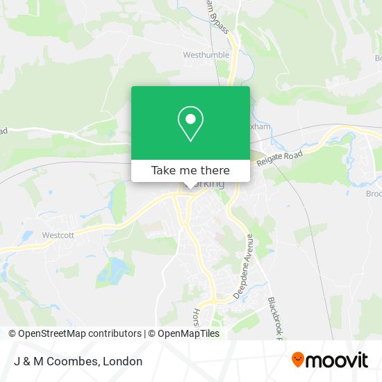 J & M Coombes map