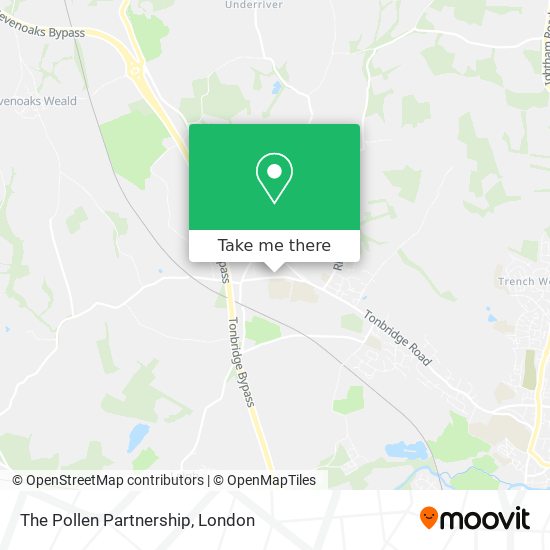 The Pollen Partnership map