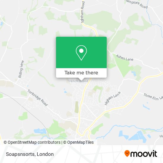 Soapsnsorts map