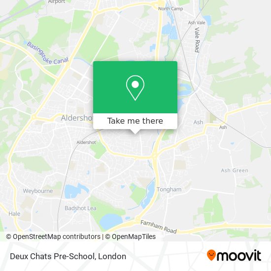 Deux Chats Pre-School map