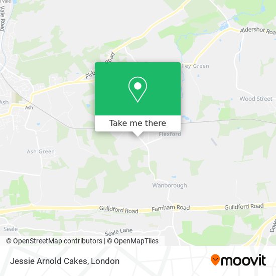 Jessie Arnold Cakes map