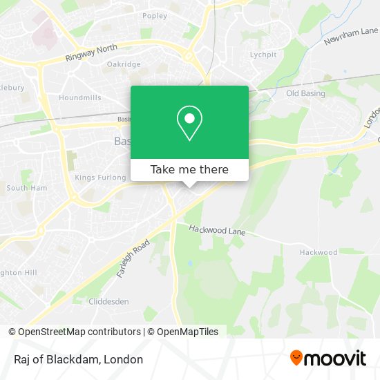 Raj of Blackdam map
