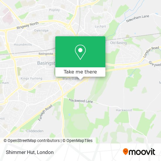 Shimmer Hut map